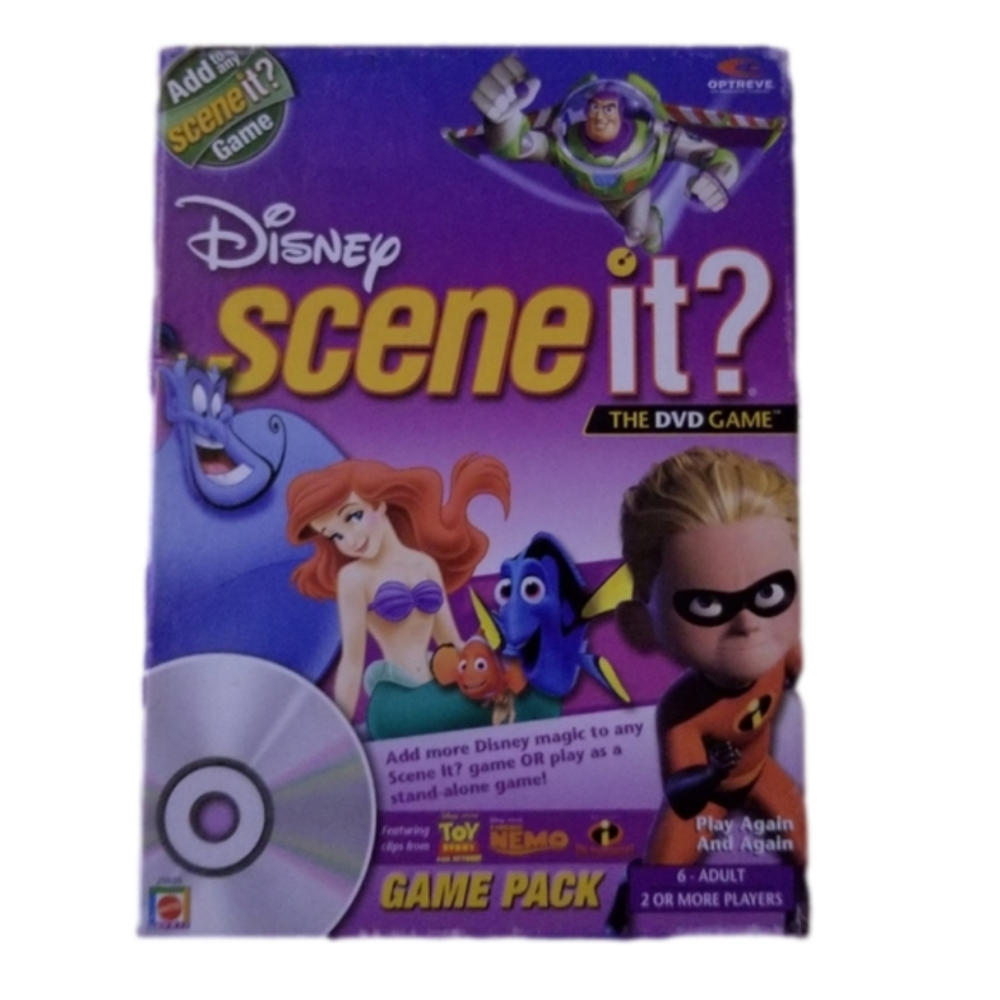 Disney Sceneit DVD Game Used